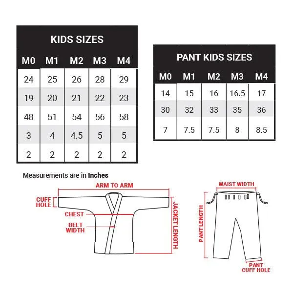 REVGEAR-ZUMA KIDS BJJ GI (WHITE)