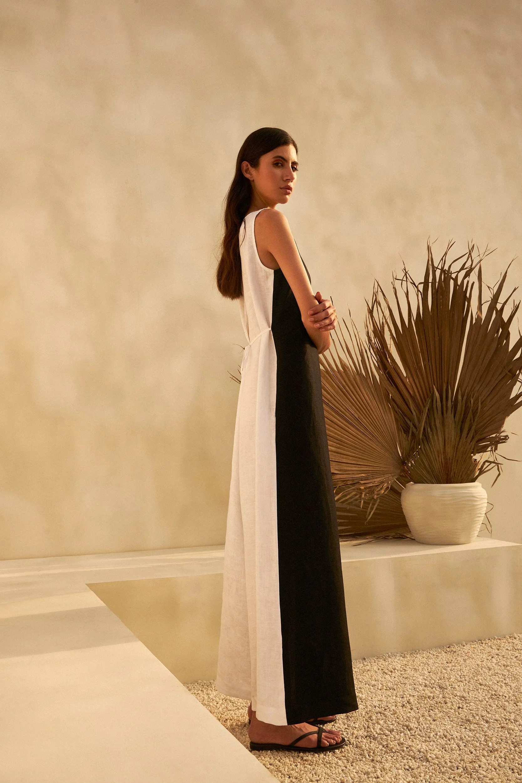 Rio Jumpsuit (Black & White)