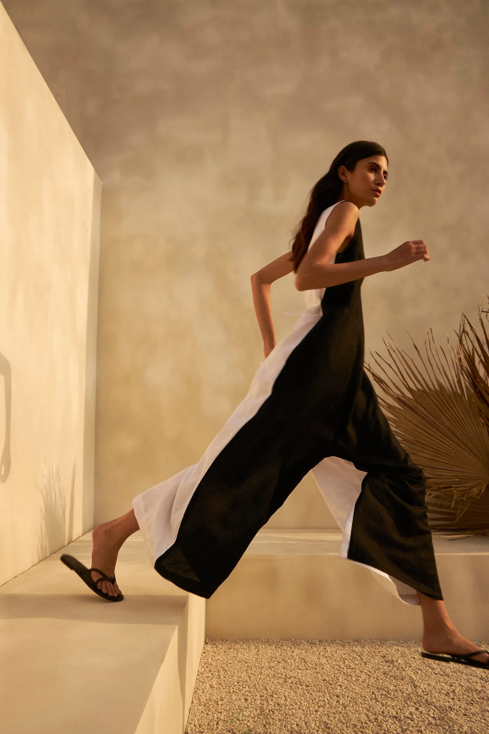 Rio Jumpsuit (Black & White)