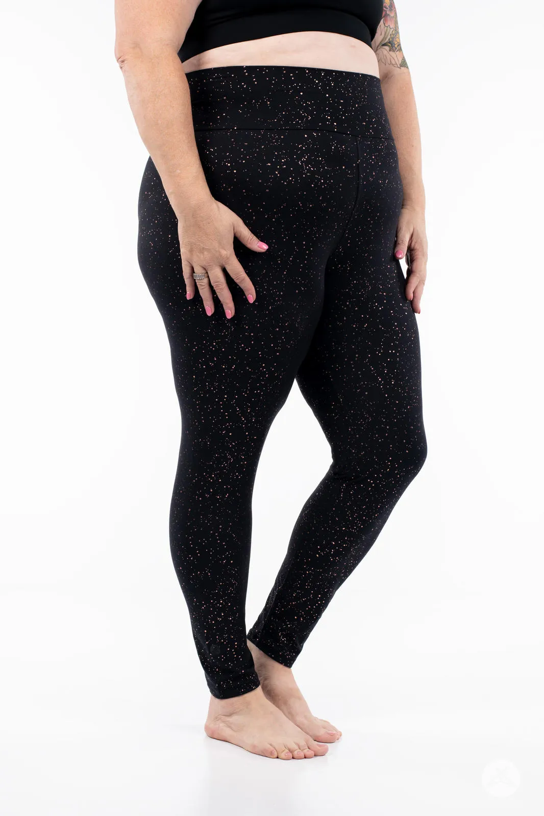 Rise & Sparkle High-Waisted Leggings