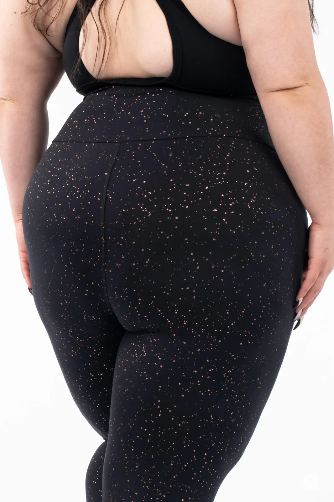 Rise & Sparkle High-Waisted Leggings