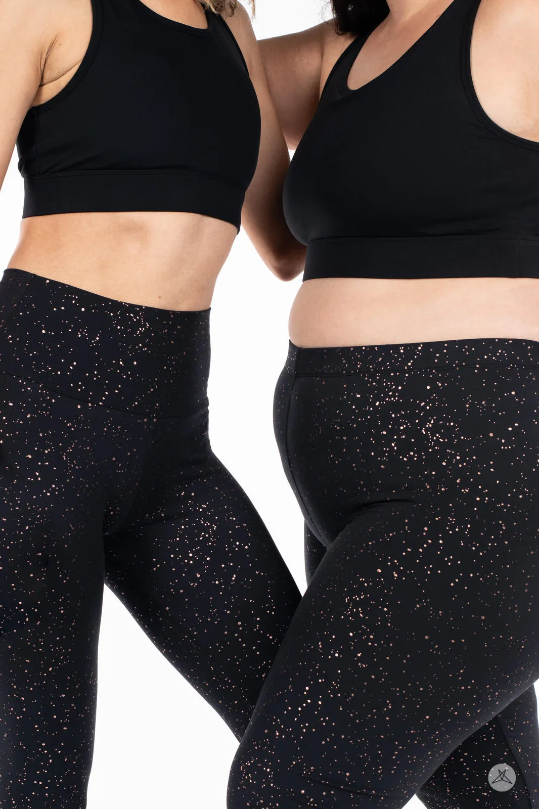 Rise & Sparkle High-Waisted Leggings