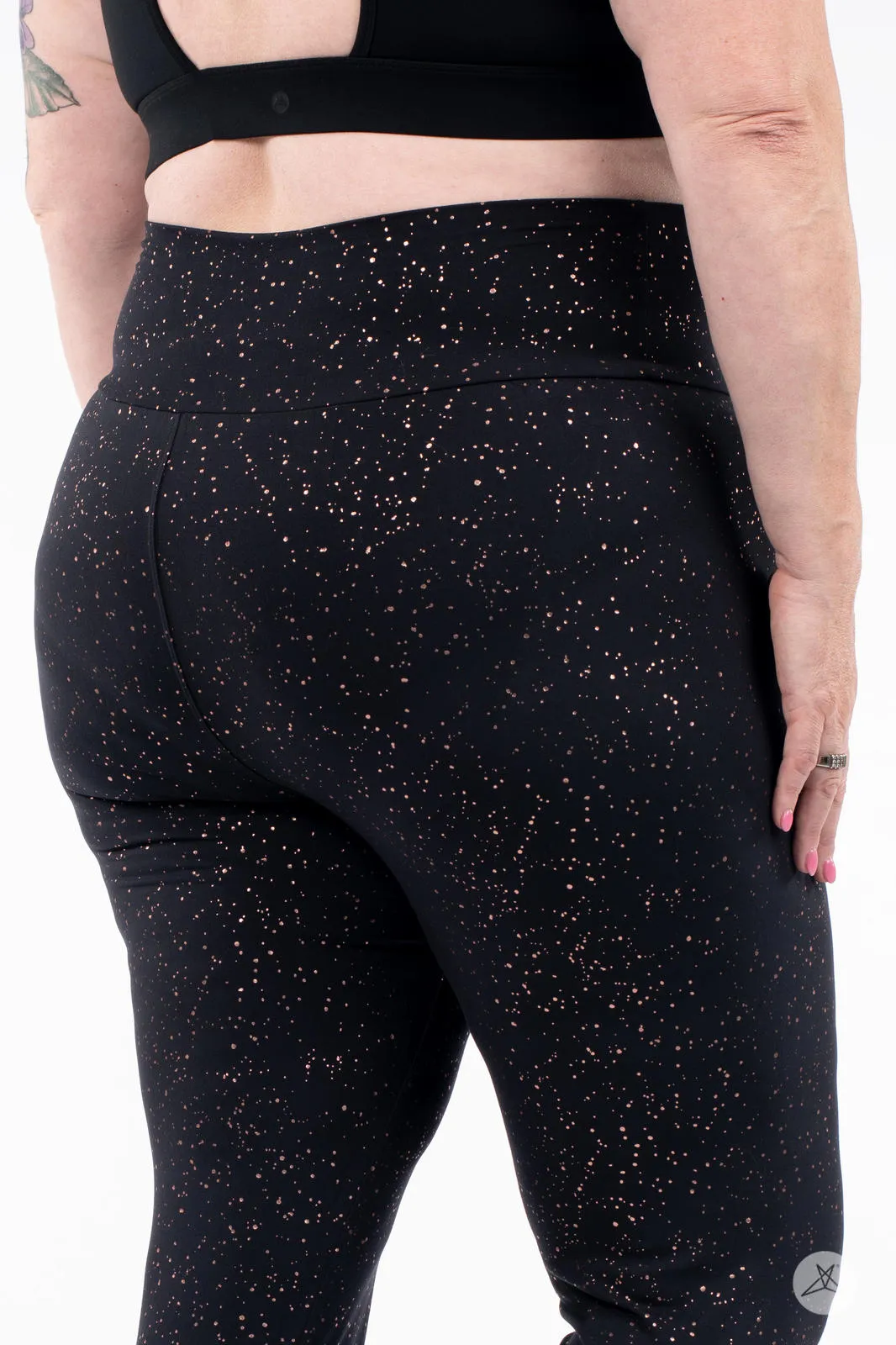 Rise & Sparkle High-Waisted Leggings