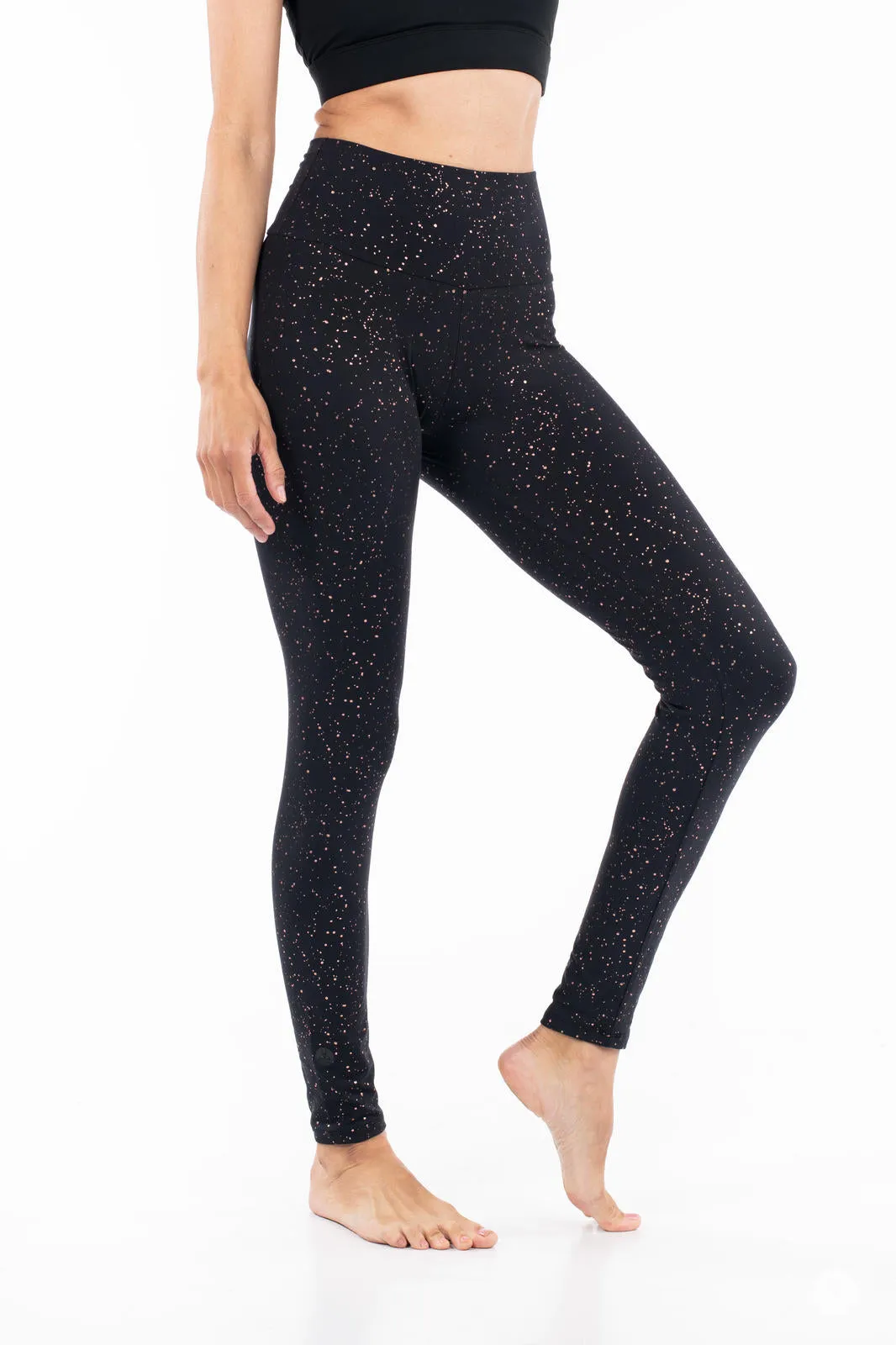 Rise & Sparkle High-Waisted Leggings