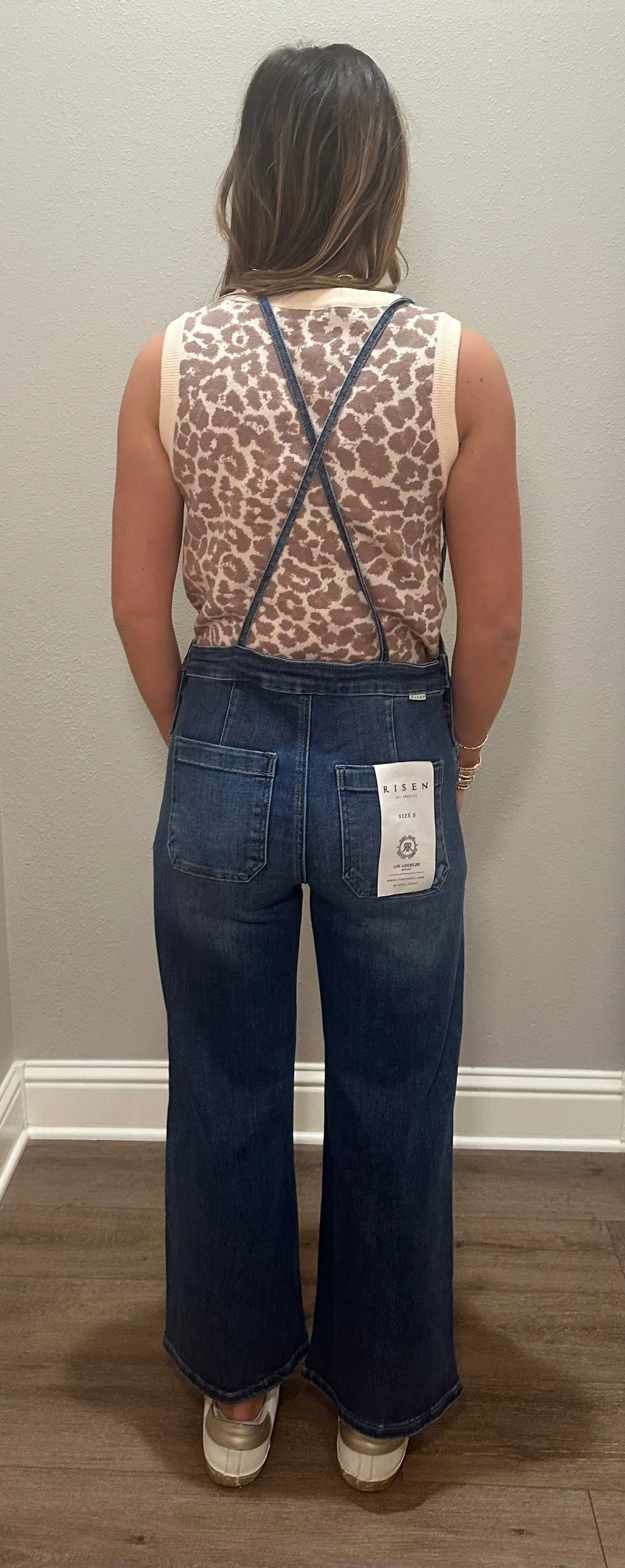 Risen Crop Straight Overalls