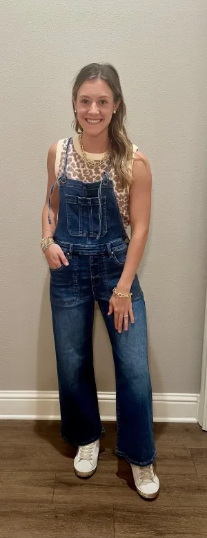 Risen Crop Straight Overalls
