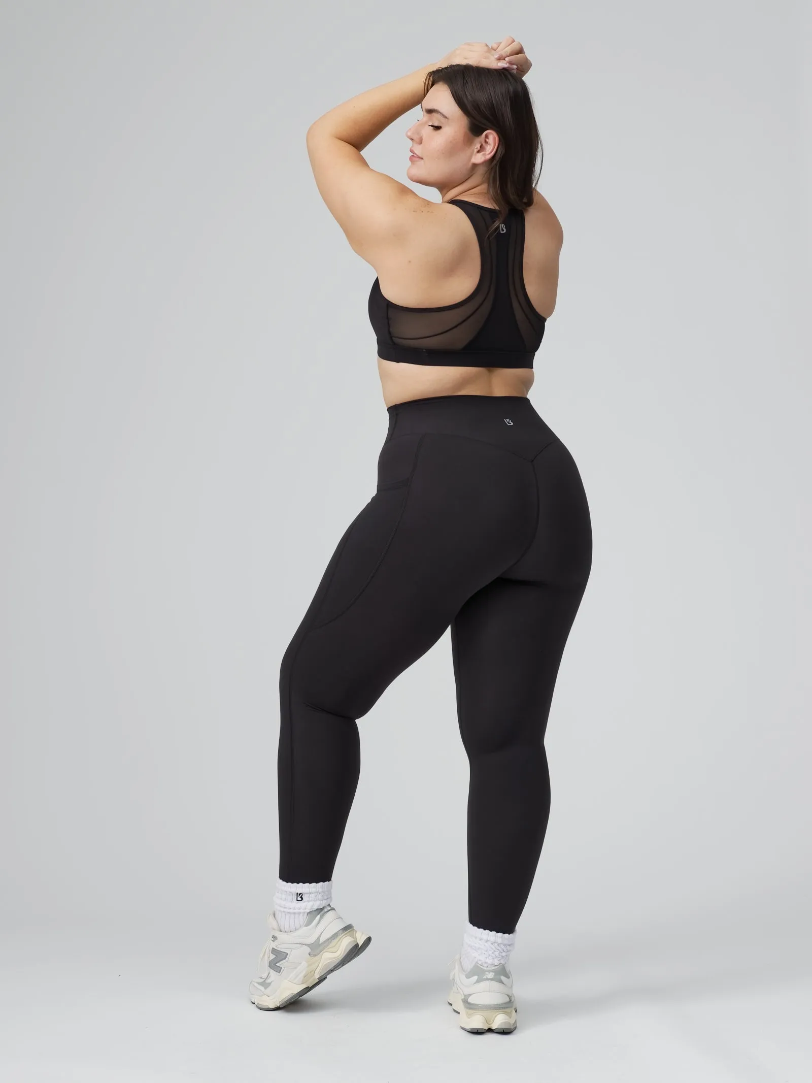 Rosa Pocket Legging - Onyx Black