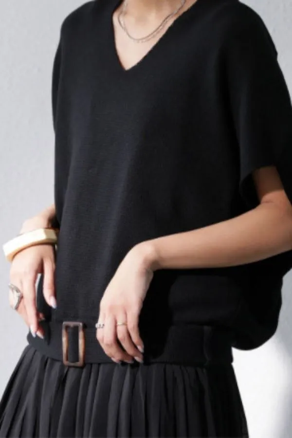 Round Neck Chiffon Hem Maxi Dress (Fit. up to 220lbs)