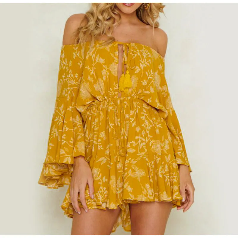 Ruffled Iris Jumpsuit