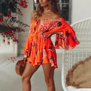 Ruffled Iris Jumpsuit