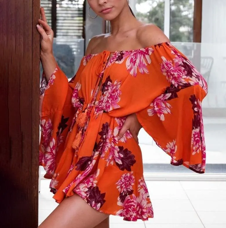 Ruffled Iris Jumpsuit