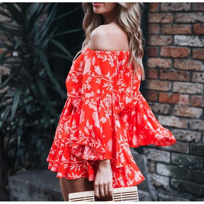 Ruffled Iris Jumpsuit