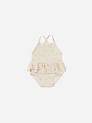 Ruffled One-Piece Swimsuit || Suns