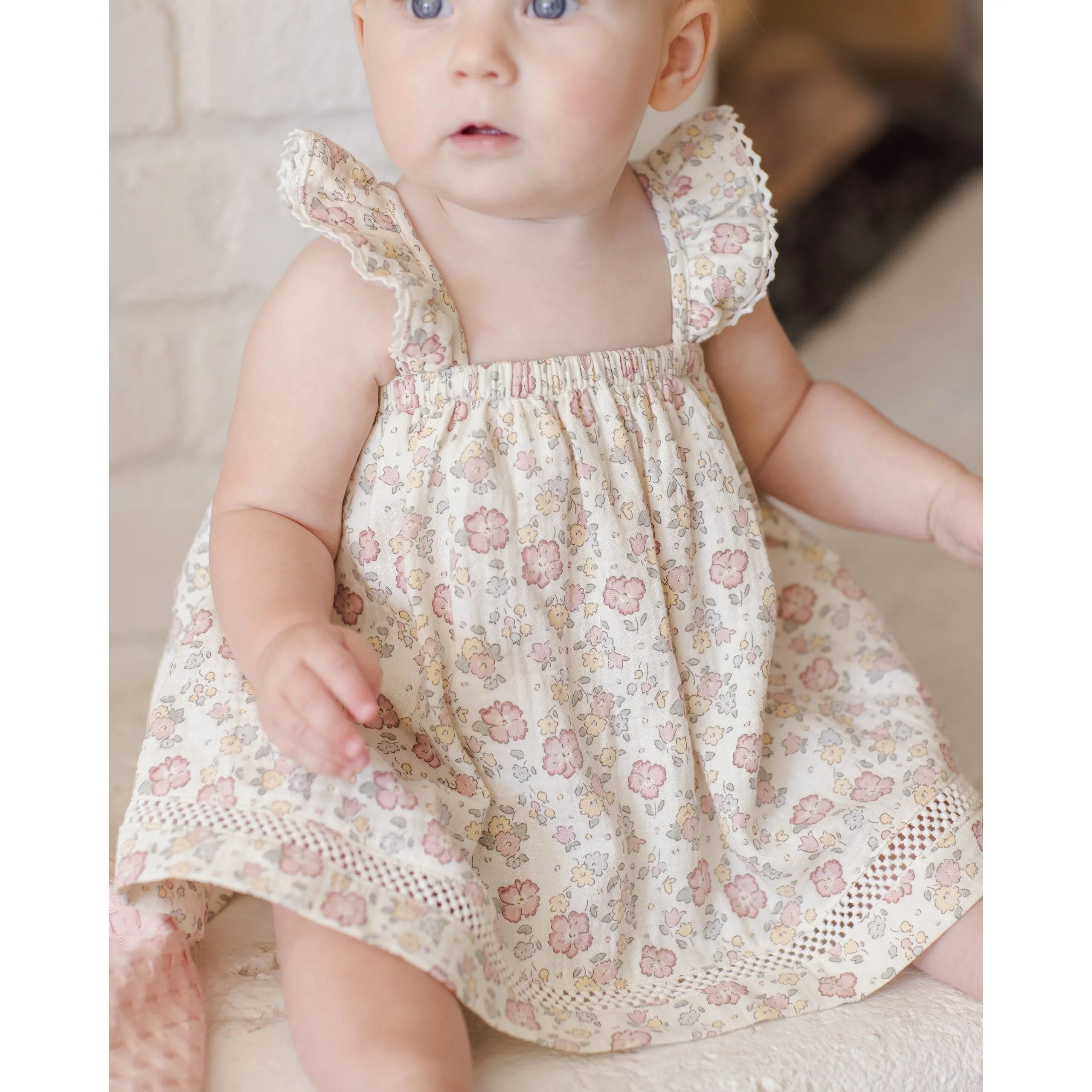 ruffled tank dress || bloom