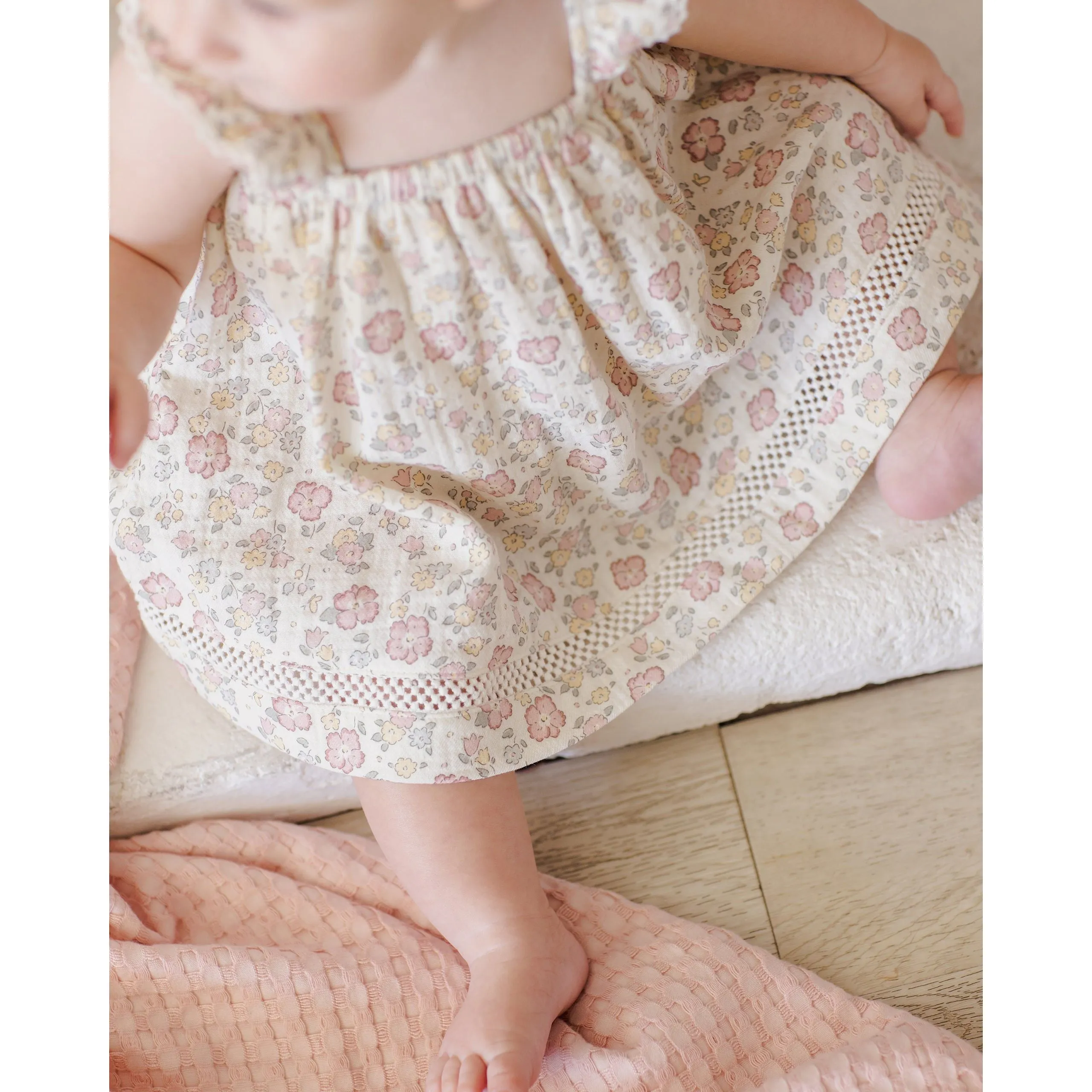 ruffled tank dress || bloom