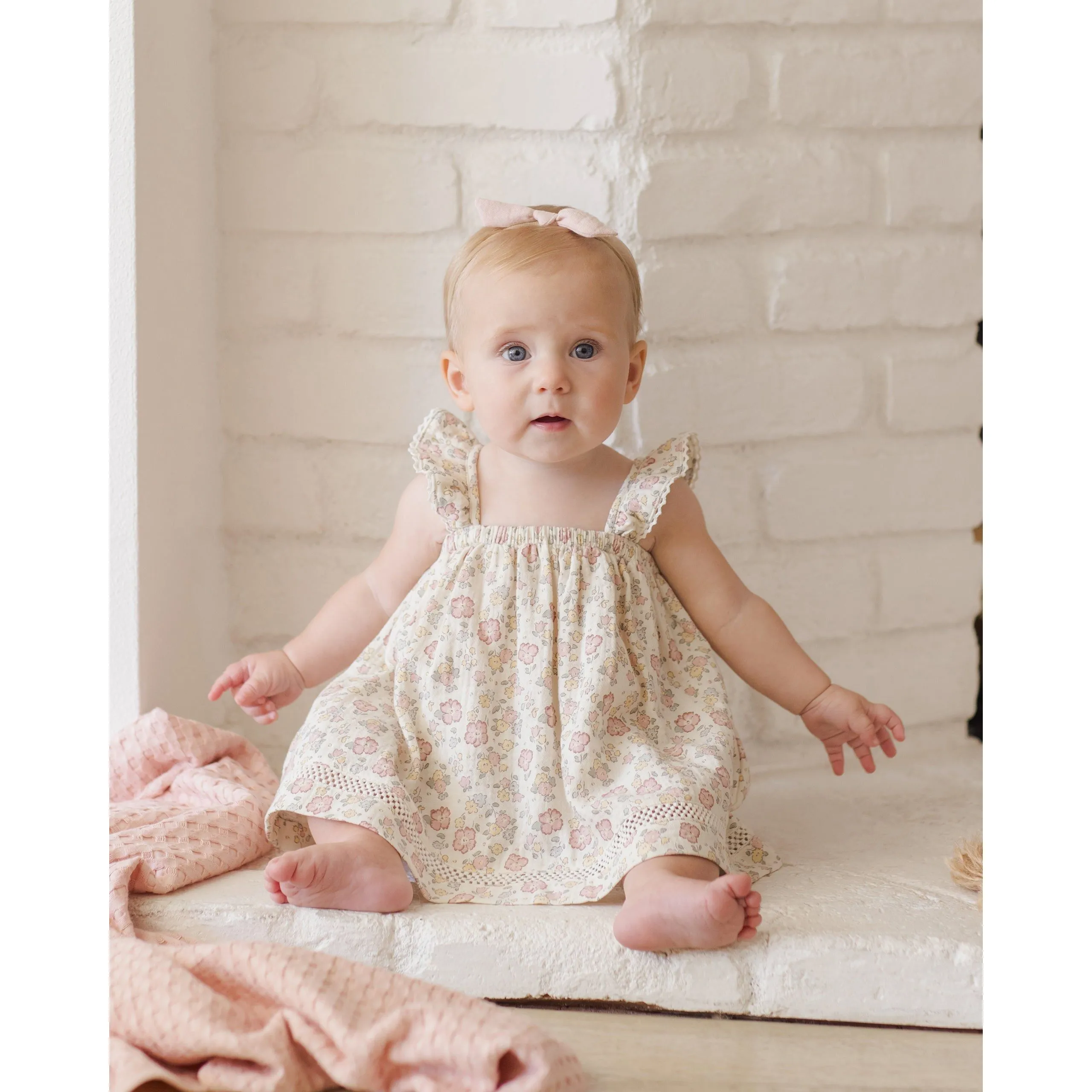 ruffled tank dress || bloom