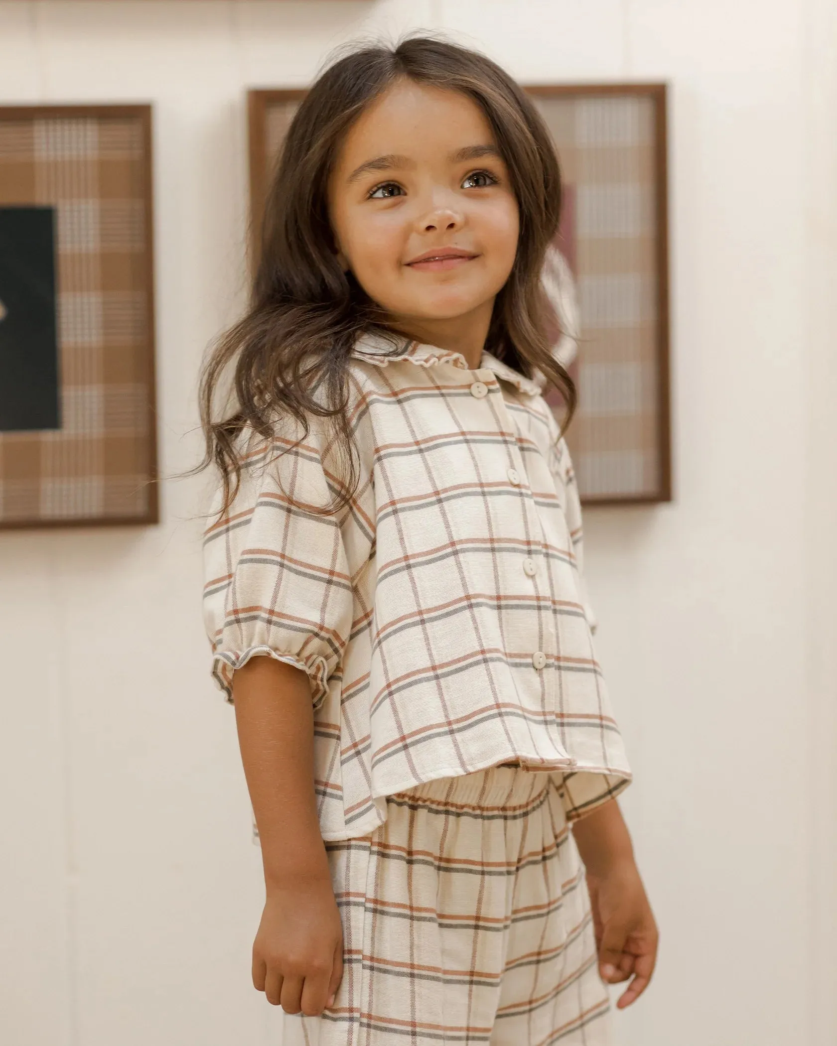 RYLEE   CRU Ruffle Pajamas || Holiday Plaid