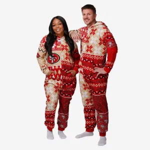 San Francisco 49ers Busy Block One Piece Pajamas