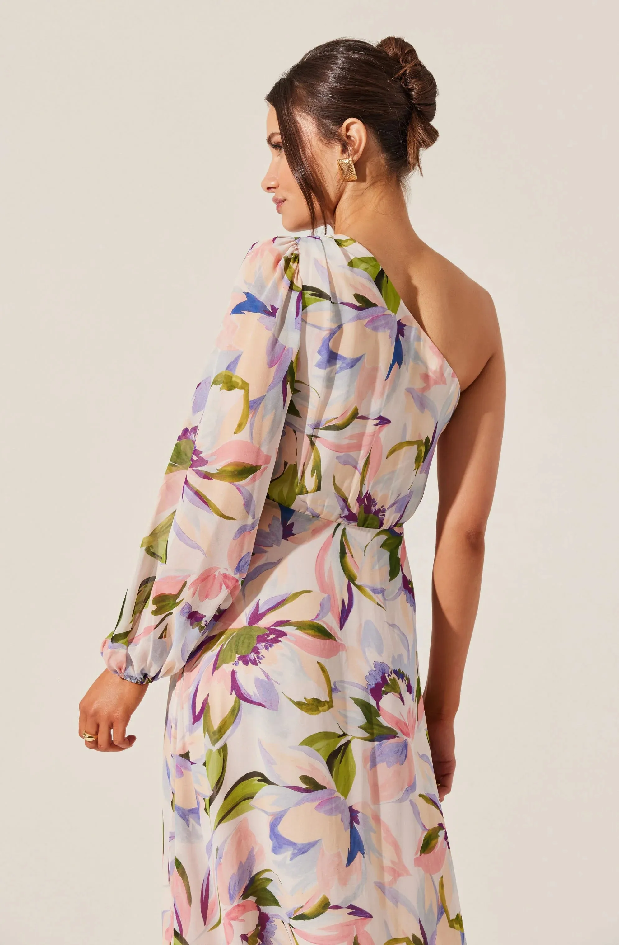 Sandersonia One Shoulder Dress