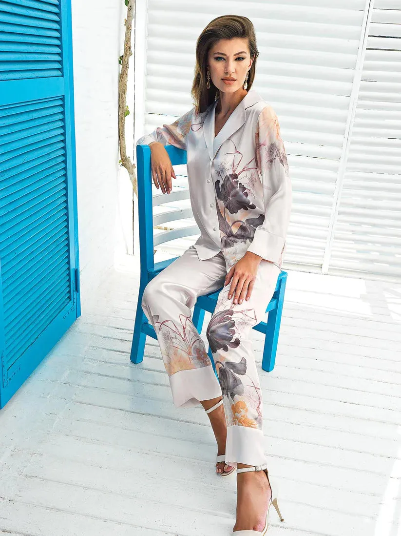 SATIN PAJAMAS SET