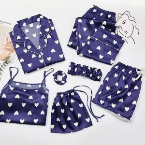 Satin Sleepwear Pajamas Set