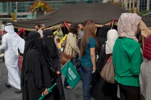 Saudi Day, Dundas Square, Toronto, Ontario