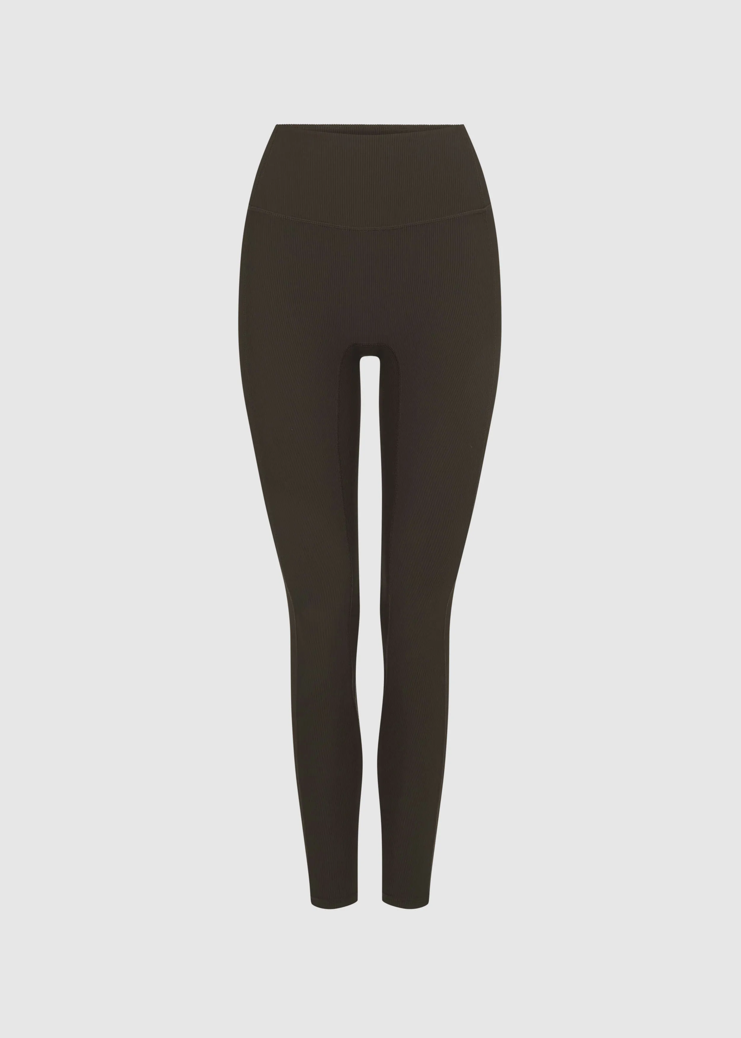 SCULPT RIB LEGGINGS - COCOA BEAN