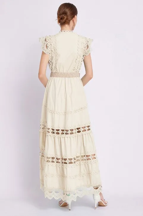 Seraphim Eyelet Elegance Dress