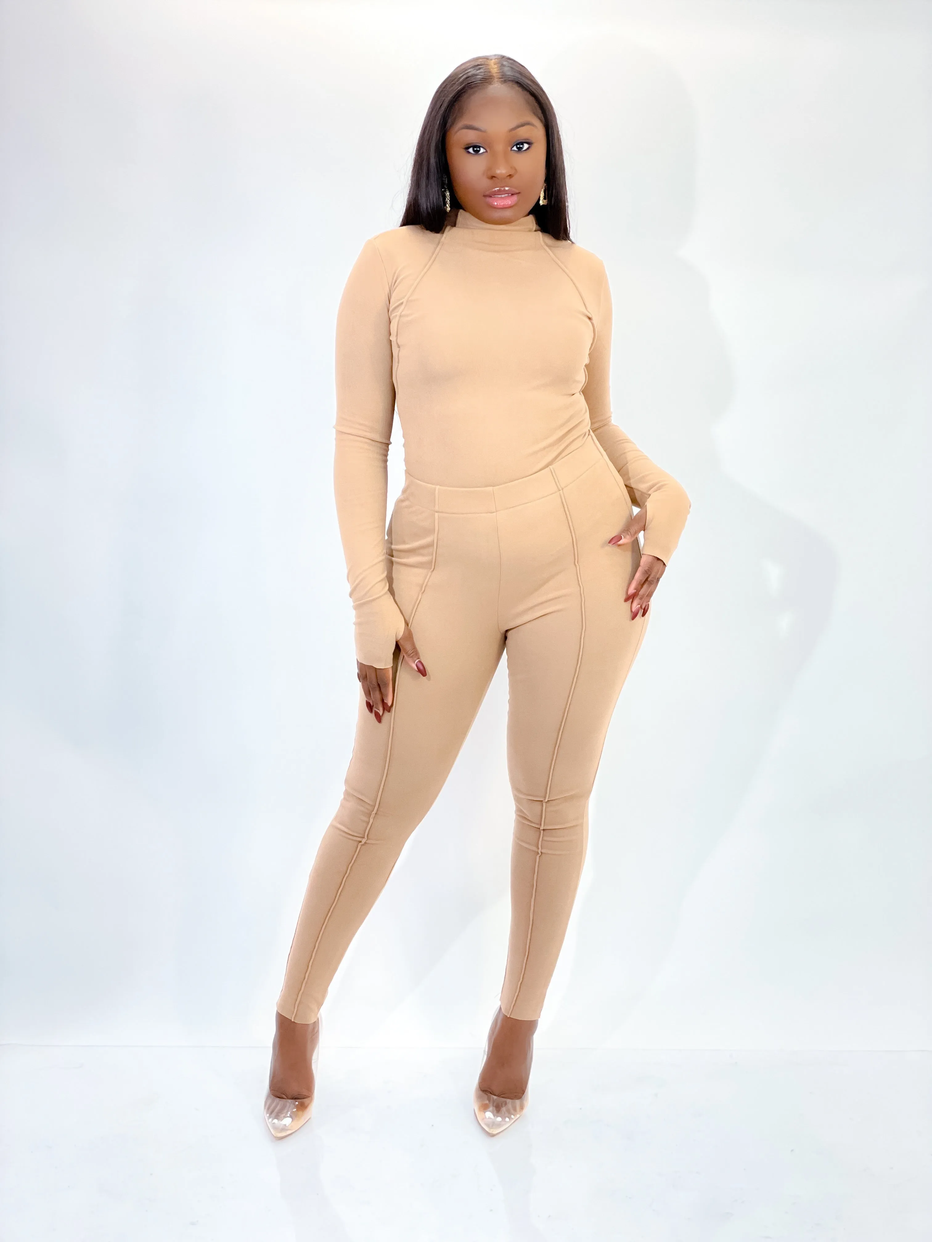 SET THE TONE PANTS SET (FINAL SALE)