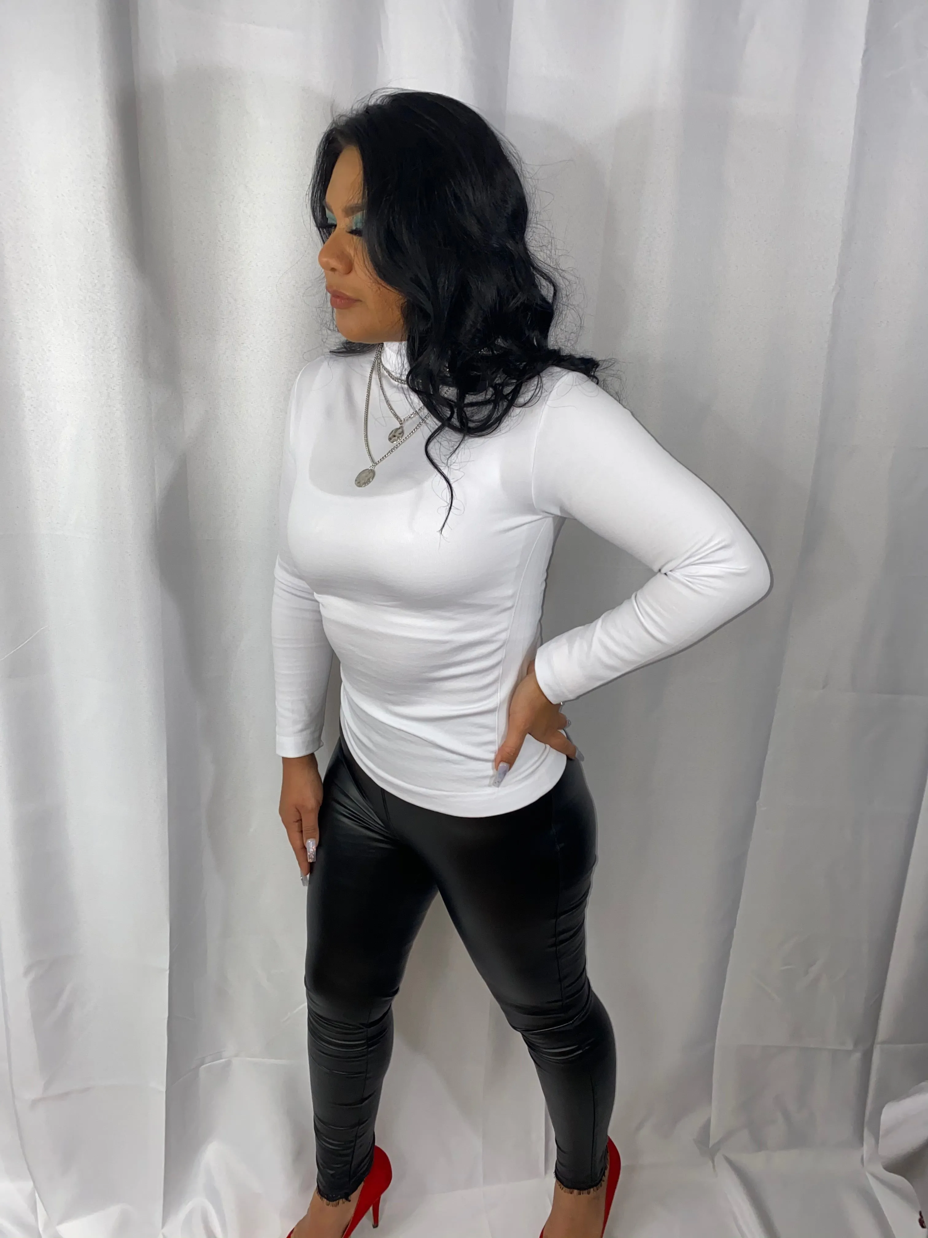 Shelby Faux Leather Leggings