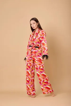 Shelly Silk Pajama Set