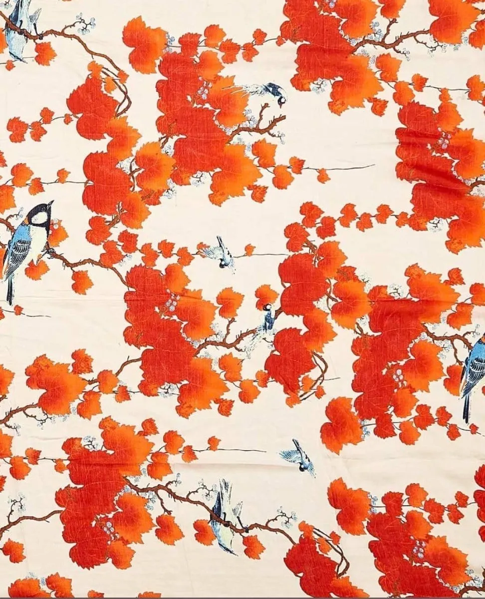 Short Kimono Blossom Branch