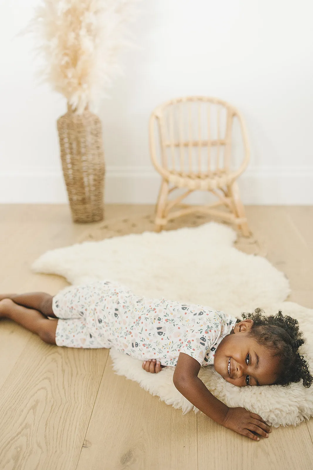 Short Pajama Set - Bumble Bees