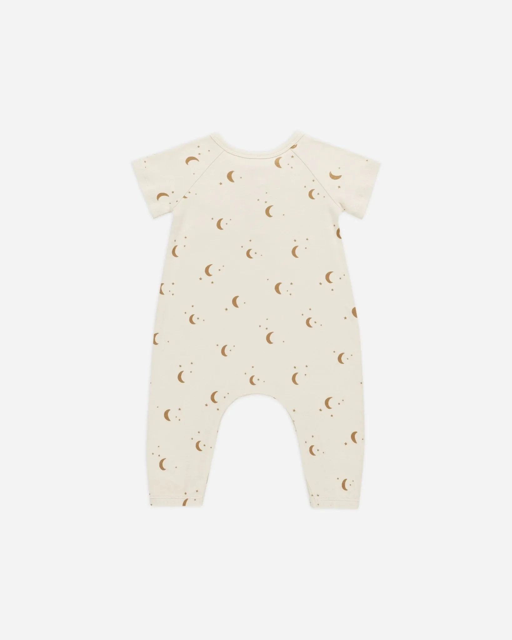 Short Sleeve Jumpsuit || Moons