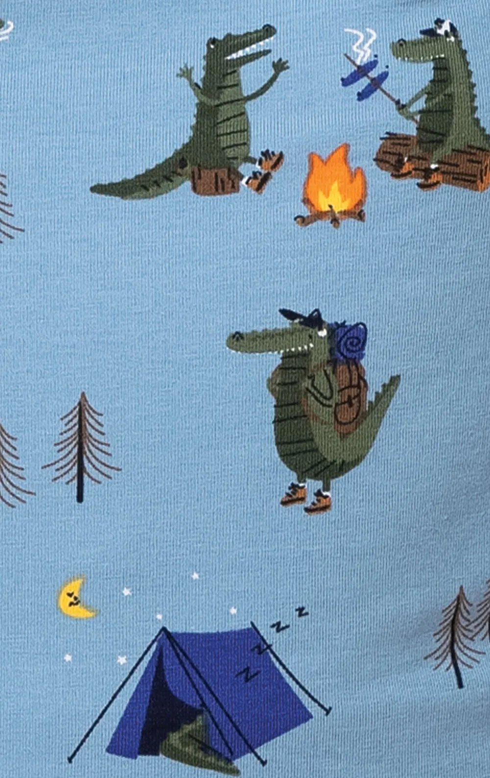 Short Sleeve Snug Fit Unisex Kids Pajamas
