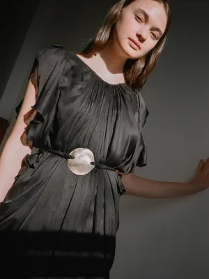 Silk Chiffon Minidress