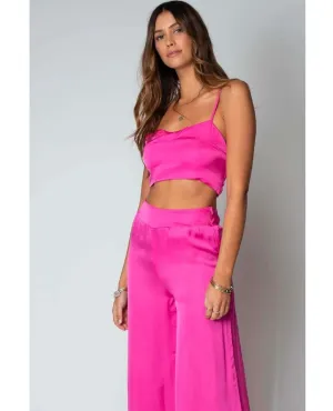 Silky Le Bra Top Rose Pink
