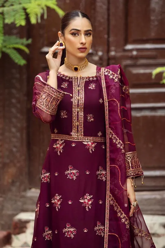 Singhaar | Alizeh Embroidered Chiffon Festive Collection Shahtaj | Unstitched Embroidered Chiffon Suits