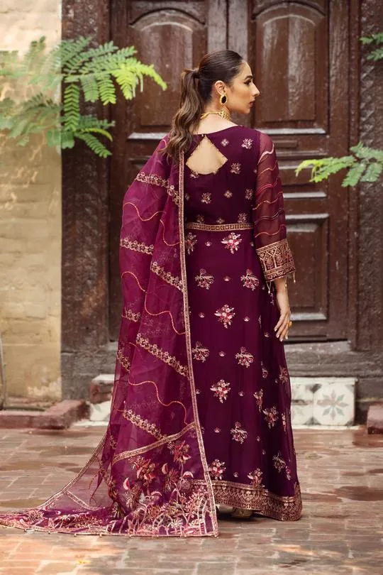 Singhaar | Alizeh Embroidered Chiffon Festive Collection Shahtaj | Unstitched Embroidered Chiffon Suits