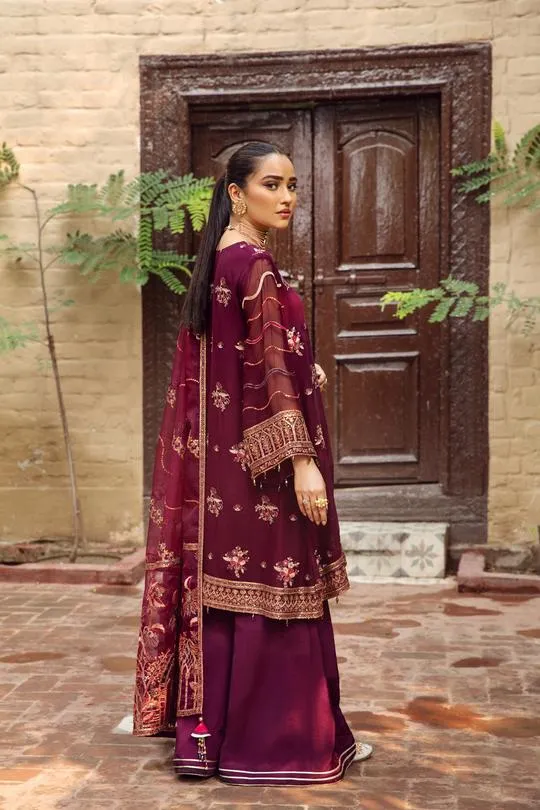 Singhaar | Alizeh Embroidered Chiffon Festive Collection Shahtaj | Unstitched Embroidered Chiffon Suits