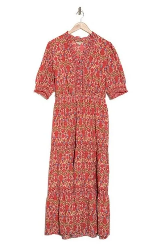 Size 3X Max Studio Coral Mother of Bride Dress