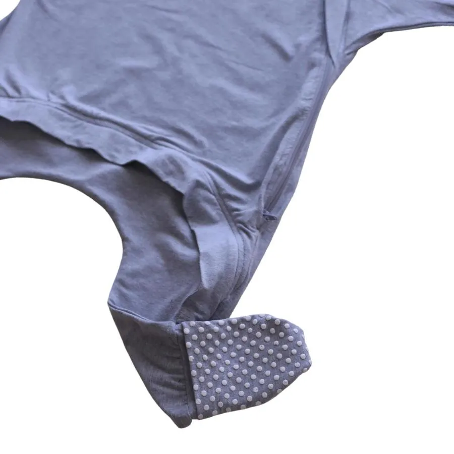 Sleepy Toddler Onesie Suit - Cool Grey (All Year Round | Organic)