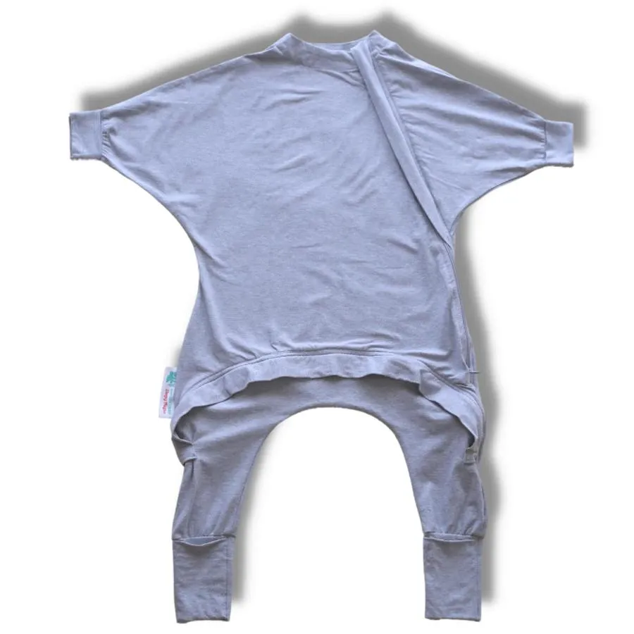 Sleepy Toddler Onesie Suit - Cool Grey (All Year Round | Organic)