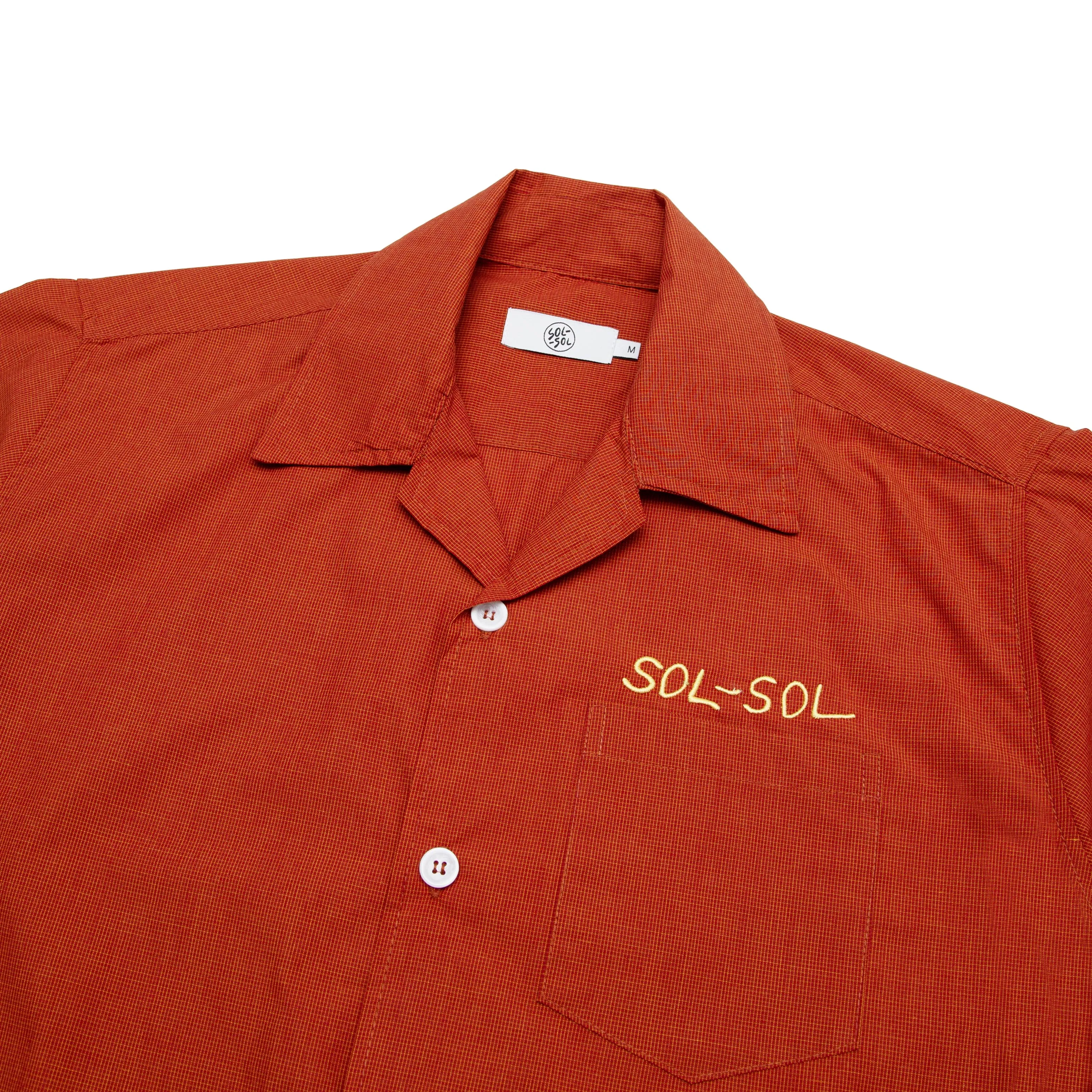 Sol Sol - Bowler Shirt - Red Check