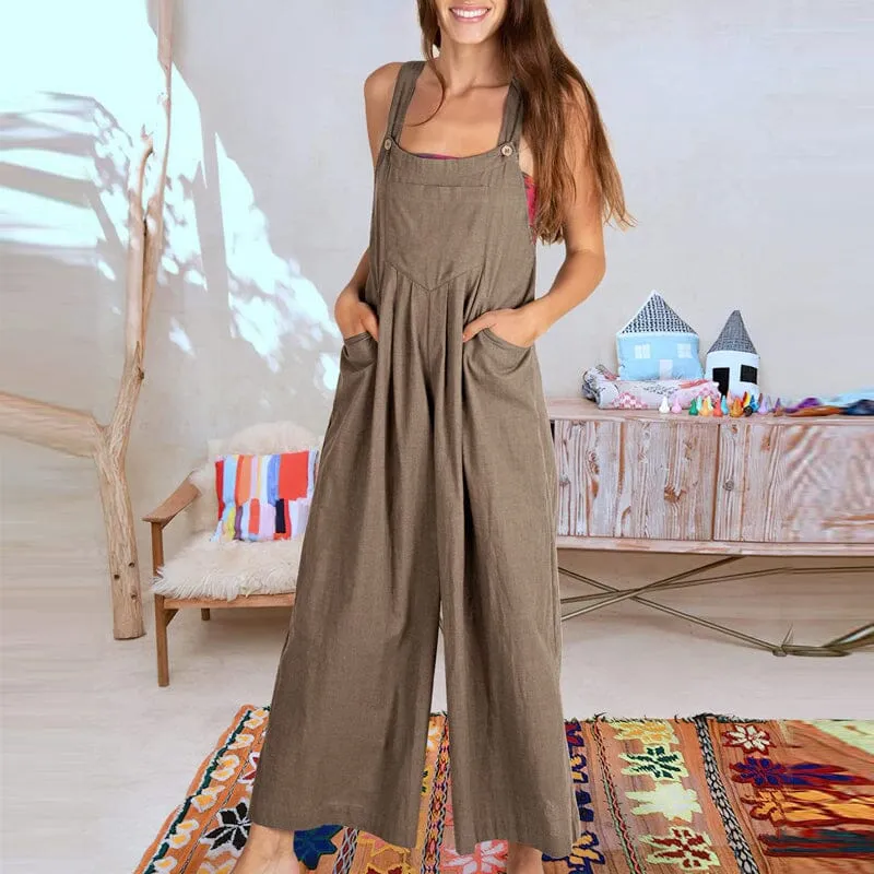 🔥Sommer-Specials🔥Ärmelloser Overall für Damen