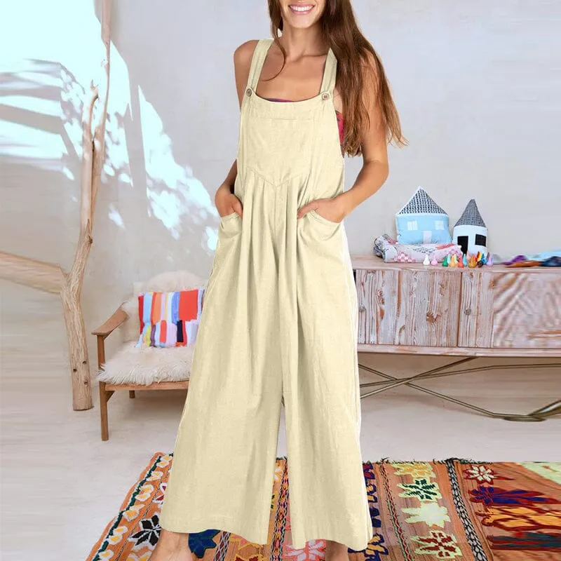 🔥Sommer-Specials🔥Ärmelloser Overall für Damen