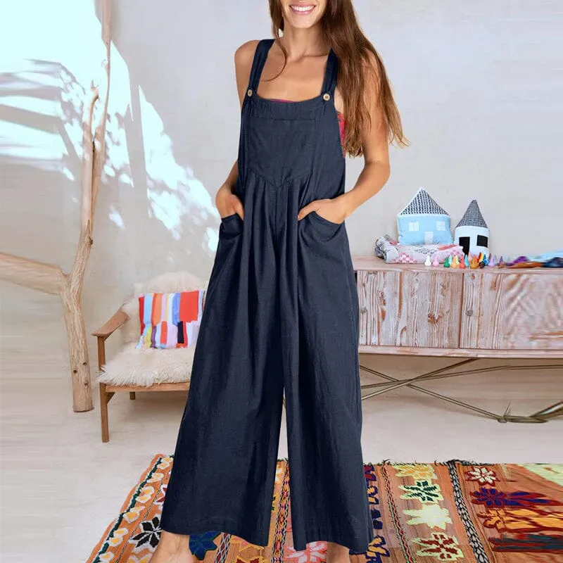 🔥Sommer-Specials🔥Ärmelloser Overall für Damen