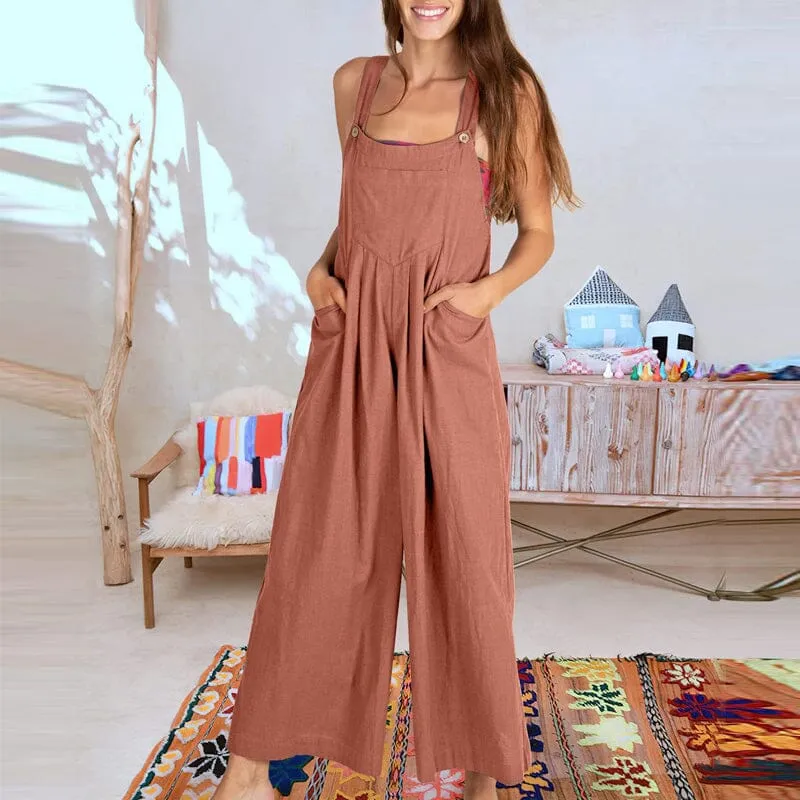 🔥Sommer-Specials🔥Ärmelloser Overall für Damen