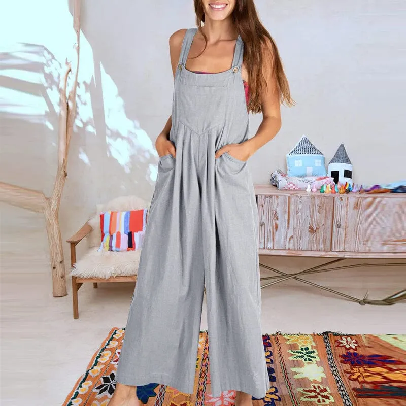 🔥Sommer-Specials🔥Ärmelloser Overall für Damen
