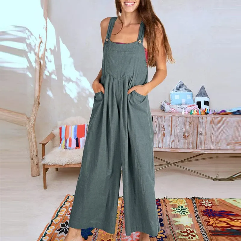 🔥Sommer-Specials🔥Ärmelloser Overall für Damen